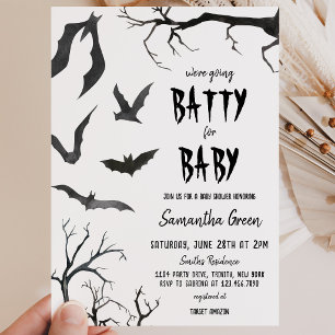 Invitación Nos Volvemos Locos por la Fiesta de Bebé