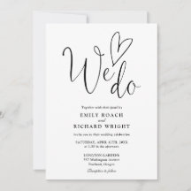 Nosotros Amamos La Escritura Corazón Boda En Blanc