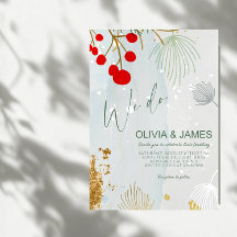 Nosotros hacemos boda de Navidad - Fiesta elegante