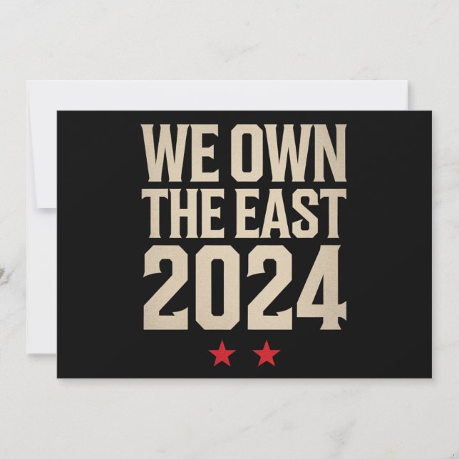 Invitación Nosotros Poseemos El Este 2024 (Anverso)