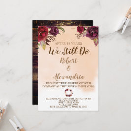 Invitación Nosotros seguimos haciéndolo | Renovación del Aniv