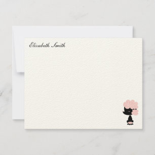 Invitación Notas de agradecimiento del Personalizado Francés