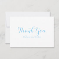 Notas de agradecimiento personalizadas de Ocean Bl