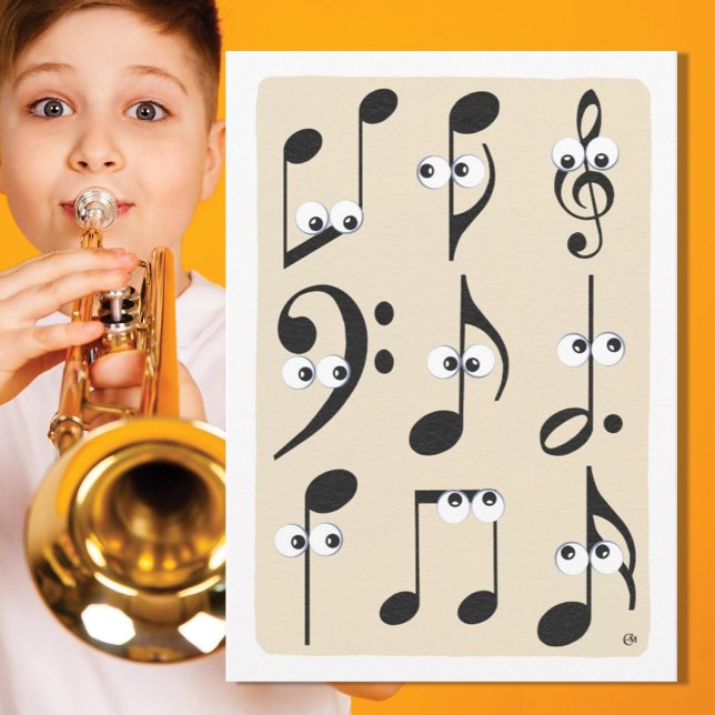 Invitación Notas graciosas Recital Musical (Subido por el creador)