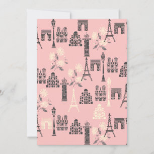 Invitación Notecnológicos de París personalizados