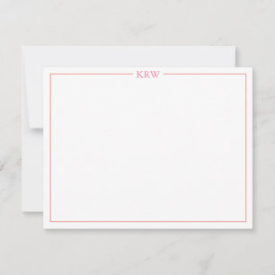 Invitación Notecnos monogramo