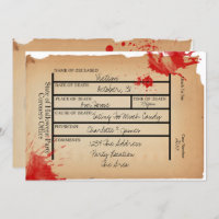Novedad Coroners Toe Tag Halloween