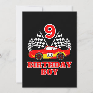 Invitación Noveno cumpleaños