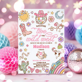 Invitación Novia Bienvenida A Dos Vecinos El Salvaje Oeste