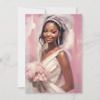 Invitación Novia Boda romántica