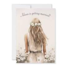 Novia En Daisias Con Laurel