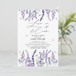 Invitación Novia en flor Novia en flor