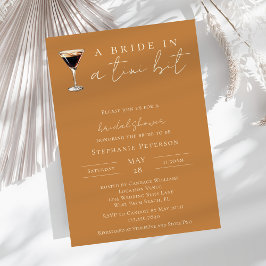 Invitación Novia en un Espresso Martini con un poquito de Tin