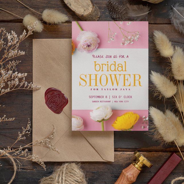 Invitación Novia floral a ser (Subido por el creador)