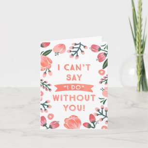 Invitación Novia floral   Noviaria