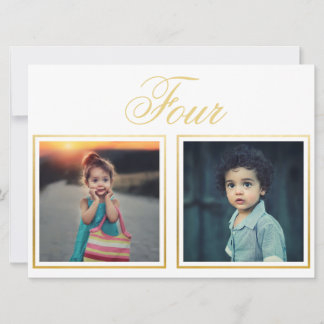 Invitación Novia Groom Age Elegate Classy Gold Table Number