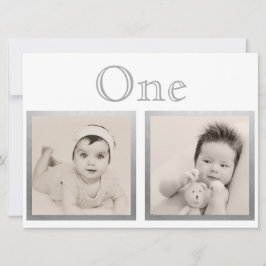 Invitación Novia Groom Personalizado Age Silver Table Number