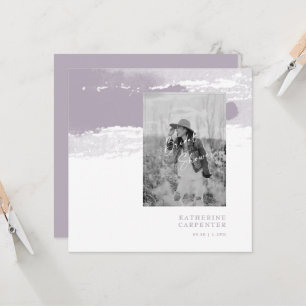 Invitación Novia Lavanda Foto Cuadrada Despedida de Soltera