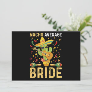 Invitación Novia No Promedio Cinco De Mayo Boda Mexicana