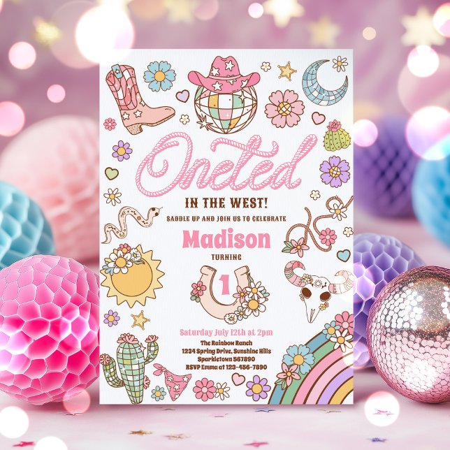 Invitación Novia, primer cumpleaños, una mujer en la Fiesta o (Subido por el creador)