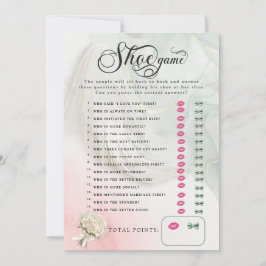 Invitación Novia Veil Wedding Ducha juego de zapatos