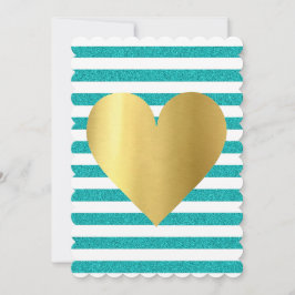 Invitación Novia Verano Lovin Verde azulado Blue Soiree Fiest