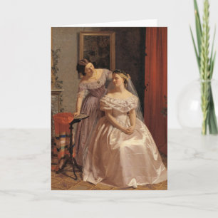 Invitación Novia vintage, dama de honor, doncella de honor