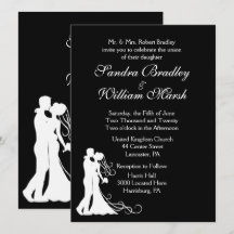 Novia y Boda blanco negro groom