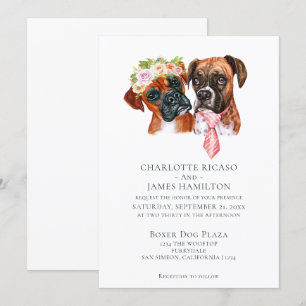 Invitación Novia y Boda de Groom