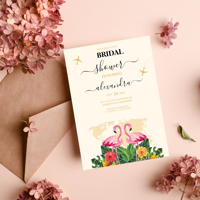 Invitación Novialidad moderna de pasaporte negro y oro de des (Subido por el creador)