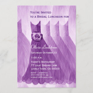 Invitación Novias Bonito Luncheon Vestidos de dama de honor
