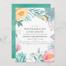 Invitación Novias de verano tropical de la Casa de la Moneda 