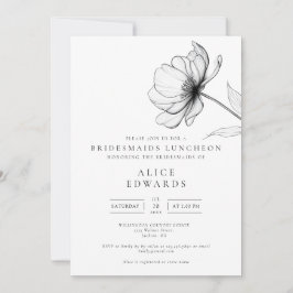 Invitación Novias minimalistas y elegantes