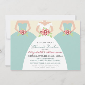 Invitación Novias y damas de honor Noche Luncheon (costa)