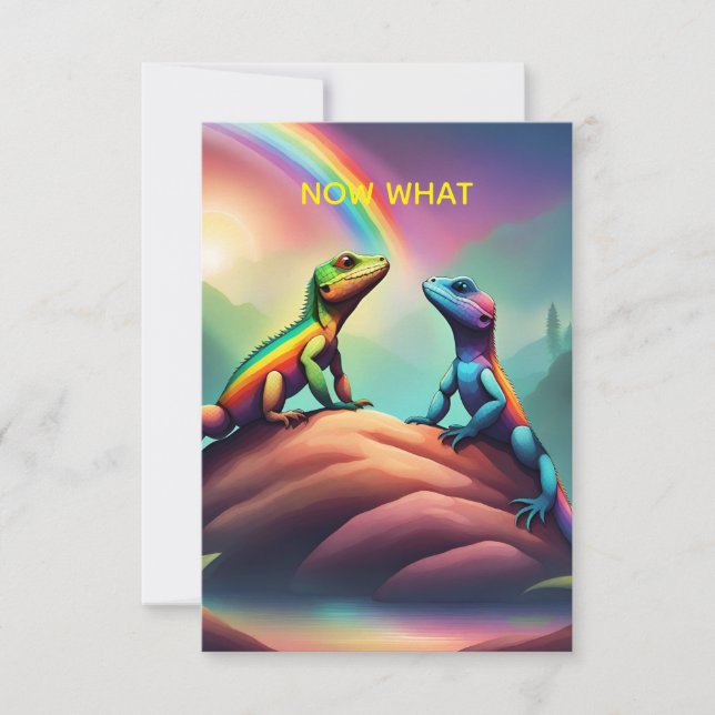 Invitación now what (Anverso)