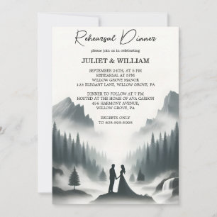 Invitación Nube de lluvia Naturaleza Smoky Mountain Ensayo Ce
