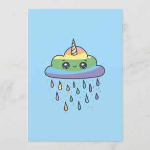 Invitación Nube de unicornio