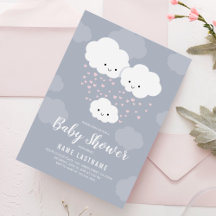 Nubes Corazones Rosas Familia Parejas Baby Shower 
