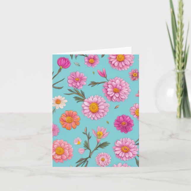 Invitación Núcleo de la cabaña Flores blancas florales (Anverso)