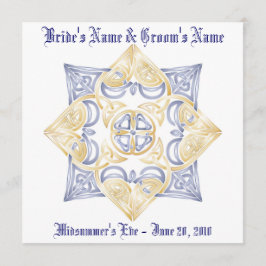 Invitación Nudo que se casa céltico Inivitation (no