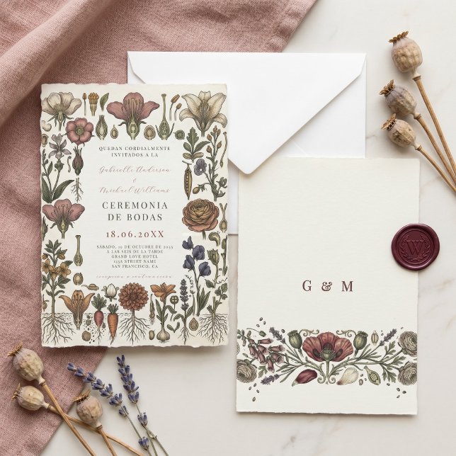Invitación Nuestra Boda Jardín Botánico Boda (Subido por el creador)