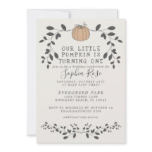 Nuestra Calabaza Se Está Volviendo Un Primer Cumpl