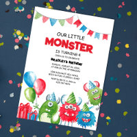 Nuestra Fiesta de Cumpleaños del Pequeño Monstruo