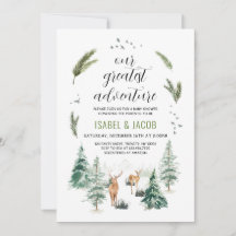 Nuestra mejor aventura Baby Shower