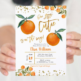 Invitación Nuestra pequeña corbata está en camino de invitaci