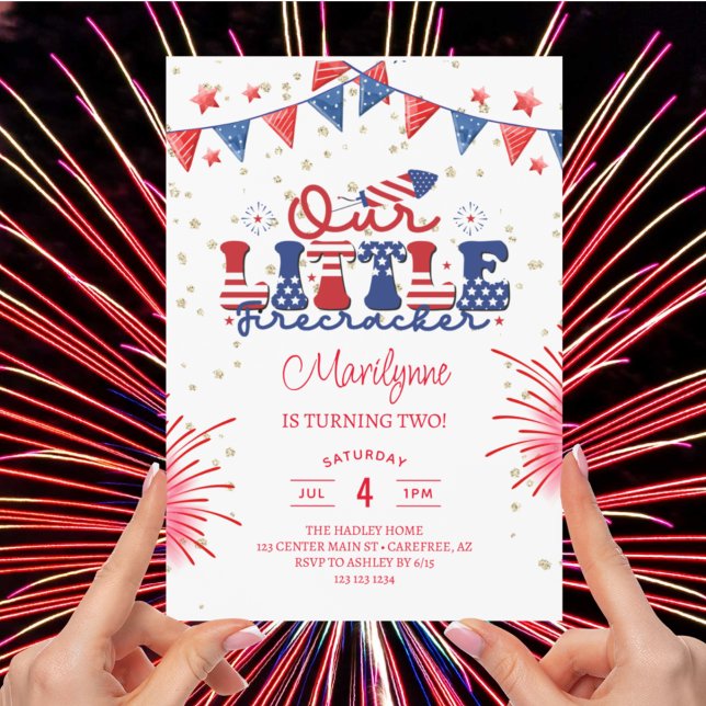 Invitación Nuestra Pequeña Cracker de Fuegos Artificiales Cum (Subido por el creador)