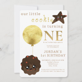 Invitación Nuestra pequeña galleta se está volviendo un lindo
