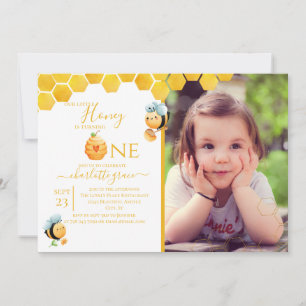 Invitación Nuestra pequeña miel se está convirtiendo en un te