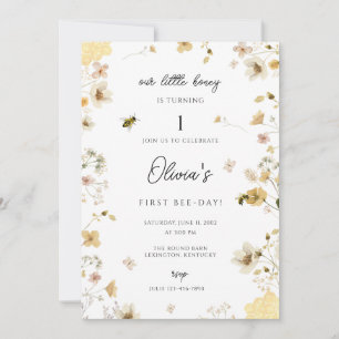 Invitación Nuestra Pequeña Miel se está convirtiendo en una i