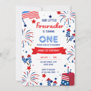 Invitación Nuestra Pequeña Petarda Cumple Un Año de Edad 